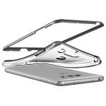 Verus Crystal Bumper Case - хибриден удароустойчив кейс за LG V30 (сив-прозрачен) 2