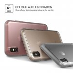 Verus Crystal Touch Case - удароустойчив силиконов (TPU) калъф за iPhone XS, iPhone X (прозрачен) 6