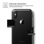 Verus Crystal Touch Case - удароустойчив силиконов (TPU) калъф за iPhone XS, iPhone X (прозрачен) 5