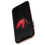 Verus High Pro Shield Case - висок клас хибриден удароустойчив кейс за iPhone XS, iPhone X (черен-розов) 4