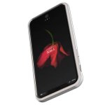 Verus High Pro Shield Case - висок клас хибриден удароустойчив кейс за iPhone XS, iPhone X (бял-сребрист) 4