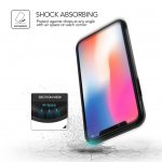 Verus Shine Coat Case - хибриден удароустойчив кейс за iPhone XS, iPhone X (черен) 1