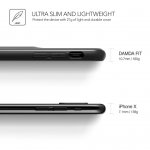 Verus Damda Fit Case - висок клас хибриден удароустойчив кейс с място за кр. карти за iPhone XS, iPhone X (бял) 3