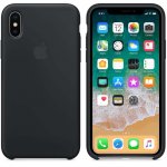 Apple Silicone Case - оригинален силиконов кейс за iPhone XS, iPhone X (черен) 1