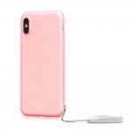 Torrii BonJelly Case - силиконов (TPU) калъф  за iPhone XS, iPhone X (розов) 2