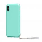 Torrii BonJelly Case - силиконов (TPU) калъф  за iPhone XS, iPhone X (син) 2
