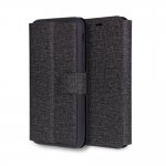 Torrii Gemini Case - двулицев кожен калъф, тип портфейл за iPhone XS, iPhone X (черен) 1