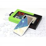 Torrii Puzzle Case - хибриден (поликарбонат, алуминий и перли) кейс за iPhone XS, iPhone X (бял) 4