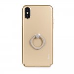 Torrii Solitaire Case - поликарбонатов кейс за iPhone XS, iPhone X (златист) 1