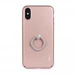 Torrii Solitaire Case - поликарбонатов кейс за iPhone XS, iPhone X (розово злато) 1
