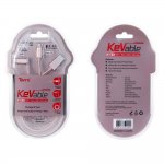 Torrii KeVable 2-in-1 Universal USB Cable (1 meter) - изключително здрав кевларен кабел за устройства с microUSB и USB-C (1 метър) (розово злато) 1