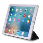 Torrii Torrio Case - кожен кейс и поставка за iPad 6 (2018), iPad 5 (2017) (черен) 1