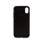 Knomo Moulded Open Face Leather Case - кожен кейс (естествена кожа) за iPhone XS, iPhone X (черен) 2