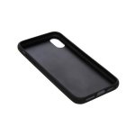 Knomo Moulded Open Face Leather Case - кожен кейс (естествена кожа) за iPhone XS, iPhone X (черен) 3