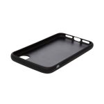 Knomo Moulded Open Face Leather Case - кожен кейс (естествена кожа) за iPhone XS, iPhone X (черен) 4