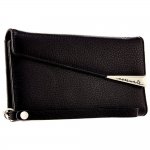 CaseMate Wristlet Folio - кожен калъф (естествена кожа), тип портфейл за iPhone XS, iPhone X (черен) 1