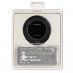 Samsung Starter Kit EP-WG95F - комплект станция за безжично зареждане, кейс, кабел и покритие за Samsung Galaxy S8 Plus (черен)  1