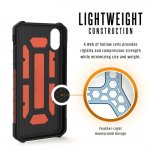 Urban Armor Gear Pathfinder - удароустойчив хибриден кейс за iPhone XS, iPhone X (оранжев) 5