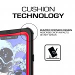 Ghostek Nautical IP68 Waterproof Case - ударо и водоустойчив кейс за iPhone XS, iPhone X (черен-бял) 6