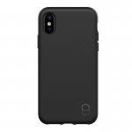 Patchworks Level ITG Case - хибриден удароустойчив TPU калъф за iPhone XS, iPhone X (черен) 5