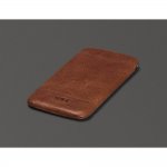 SENA Heritage UltraSlim Pouch - кожен калъф (естествена кожа, ръчна изработка) за  iPhone 8, iPhone 7, iPhone 6, iPhone 6S (кафяв) 2