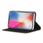 Tucano Filo Booklet - полиуретанов флип калъф и стойка за iPhone XS, iPhone X (златист) 2
