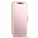 Moshi StealthCover - калъф през който виждате информация от дисплея за iPhone XS, iPhone X (розов)  2