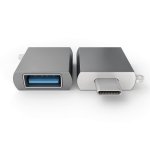 Satechi USB-C to USB Female Adapter - USB-A адаптер за MacBook и компютри с USB-C порт (тъмносив) 2