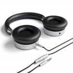 Satechi Wireless On-Ear Headphones - безжични слушалки с микрофон и управление на звука за iPhone, iPod и iPad (сребрист) 4