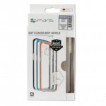 4smarts Soft Cover Airy Shield - хибриден удароустойчив кейс за Samsung Galaxy Note 8 (черен-прозрачен) 3