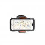 Griffin Windowseat - универсална поставка за кола и гладки повърхности за смартфони до 9.2 см ширина (черен-оранжев) 3