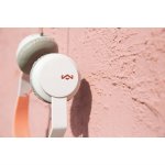 The House of Marley The Roar On-Ear Headphones - слушалки за iPhone, iPod и устройства с 3.5 мм изход (бял-оранжев) (bulk) 3