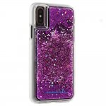 CaseMate Waterfall Case - дизайнерски кейс с висока защита за Apple iPhone XS, iPhone X (лилав) 2