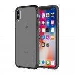 Incipio Octane Pure Case - удароустойчив хибриден кейс за Apple iPhone XS, iPhone X (прозрачен-черен) 1