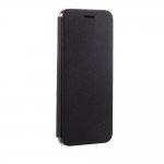 Honju DarkBook Folio Case - кожен калъф с поставка и отделение за кр. карта за HTC U11 (черен) 4