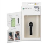 4smarts Clip-On Cover Loop-Guard - удароустойчив хибриден кейс с каишка за задържане за iPhone XS, iPhone X (прозрачен) 4