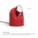 Elago W2 Watch Stand - силиконова поставка за Apple Watch (червен) 1