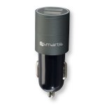 4smarts Hybrid 2.0 Car Charger 15.5W, 3.1A - зарядно за кола (3.1 Ампера) с 2 USB изхода за мобилни устройства (черен-сив) 3