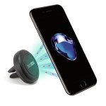 TechMatte MagGrip Air Vent Mount - комплект 2 броя магнитна поставка за радиатора на кола за смартфони (черен) 1