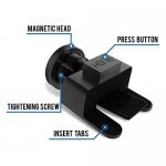 TechMatte MagGrip Mini CD Magnetic Car Mount - компактна магнитна поставка за CD слота на кола за смартфони  5