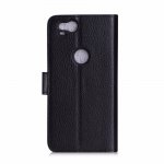 Redneck Prima Folio - кожен калъф, тип портфейл и поставка за Google Pixel 2 (черен) 1