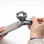 4smarts Premium Super Wide Angle Lens - качественa лещa Wide Angle 165° за смартфони и таблети 8