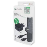 4smarts Fast Wall Charger Set - захранване за ел. мрежа с USB-C изход и Lightning към USB-C кабел за Apple устройства (черен) 3
