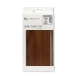 4smarts Clip-On Cover Trendline Wood Walnut - поликарбонатов кейс с гръб от истинско дърво за iPhone XS, iPhone X (орех) 2
