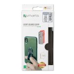4smarts Clip-On Cover Loop-Guard - удароустойчив хибриден кейс с каишка за задържане за iPhone 7 Plus, iPhone 8 Plus (чевен-прозрачен) 3