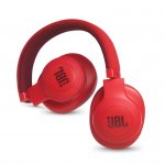 JBL E55BT Wireless over-ear headphones - безжични слушалки с микрофон за мобилни устройства (червен) 3