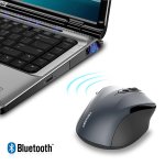 TeckNet BM307 Bluetooth Mouse - ергономична безжична мишка с блутут (за PC) (черна) 3