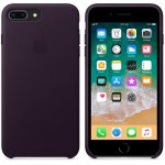 Apple iPhone Leather Case - оригинален кожен кейс (естествена кожа) за iPhone 8 Plus, iPhone 7 Plus (лилав) 3