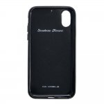 Ferrari Heritage Real Carbon Hard Case - дизайнерски карбонов кейс за iPhone XS, iPhone X (черен) 1