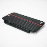 BMW M Collection Book Case - дизайнерски кожен калъф, тип портфейл за iPhone XS, iPhone X (черен) 3
